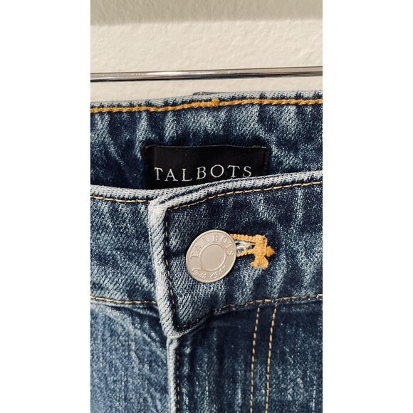 Talbots Jeans 12 High Waisted Relaxed 32x30 Talbots Jeans Palisade Wash Talbots - Picture 3 of 16